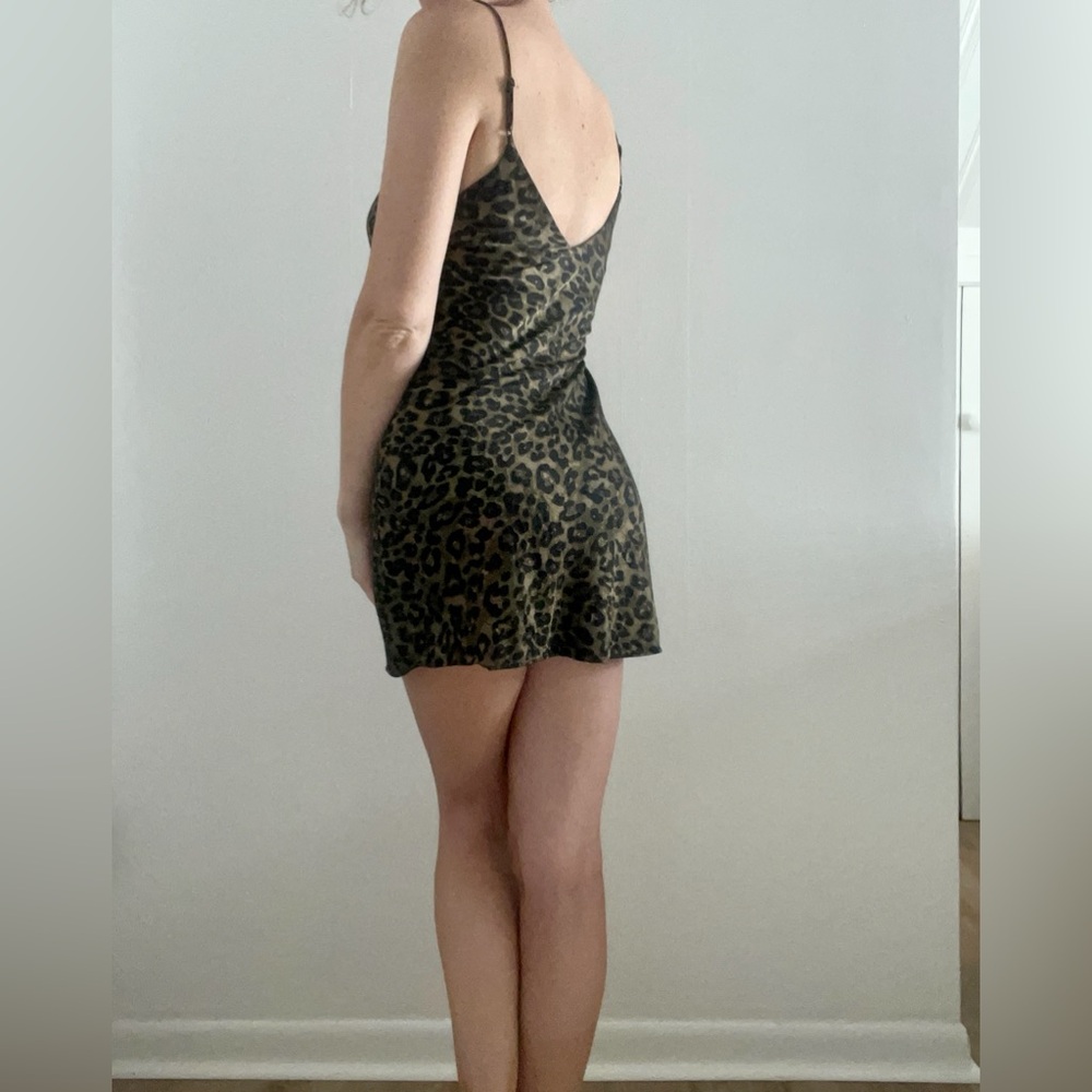 Zara animal print slip dress size XS - Picture 3 of 6